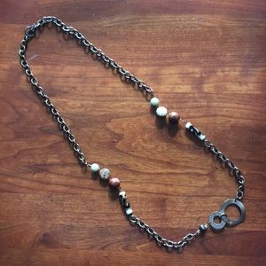Adorable handmade copper chain necklace